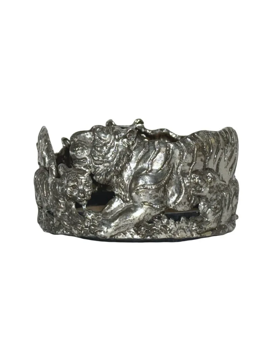 Vintage elegant silver